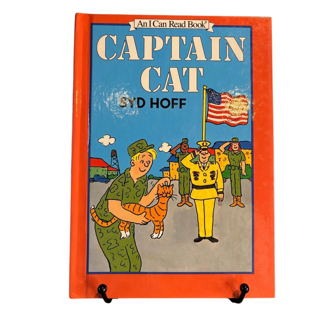 VTG 1993 First Ed., Captain Cat Book by Syd Hoff, I Can Read Book, Hardcover